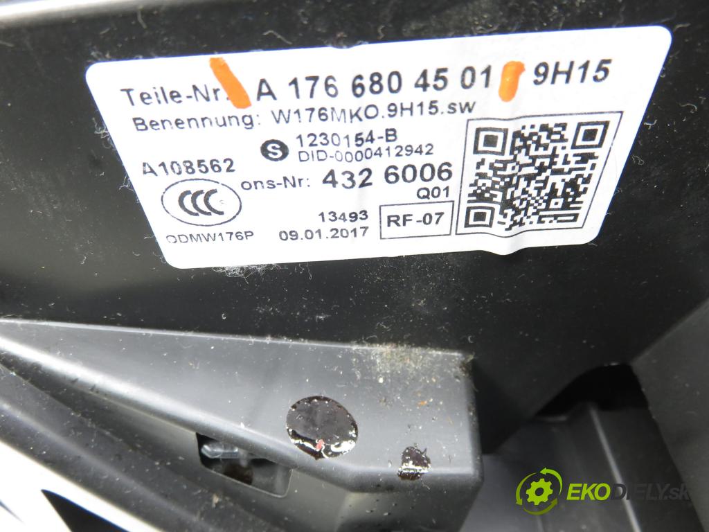 MERCEDES-BENZ KLASA A (W176) HB 2017 66,00 A 160 CDI / d (176.011) 90 - OM 607.951 1461,00 Tunel STREDNÝ: A1766804501