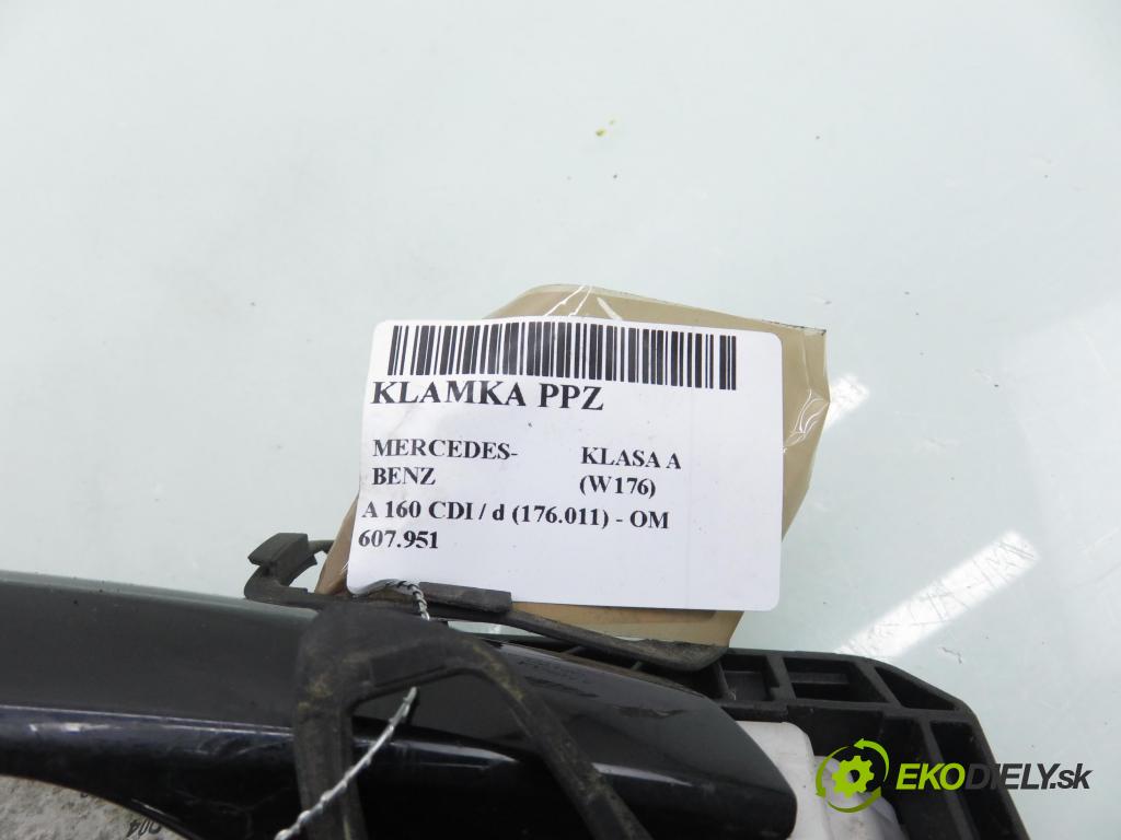 MERCEDES-BENZ KLASA A (W176) HB 2017 66,00 A 160 CDI / d (176.011) 90 - OM 607.951 1461,00 Kľučka