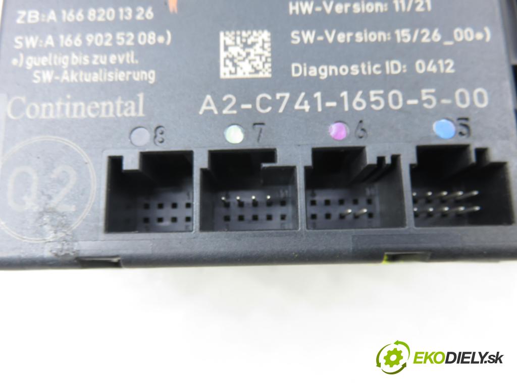 MERCEDES-BENZ KLASA A (W176) HB 2017 66,00 A 160 CDI / d (176.011) 90 - OM 607.951 1461,00 MODUL dveře A1669000118