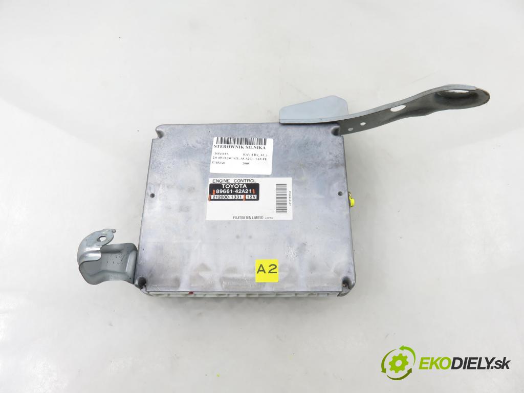 TOYOTA RAV 4 II (_A2_) SUV 2005 110,00 2.0 4WD 150 - 1AZ-FE 1998,00 Riadiaca jednotka Motor 8966142A21 ; 2120001331