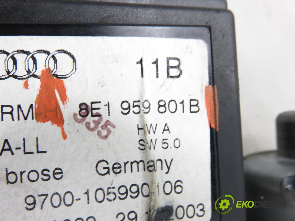 AUDI A4 Avant (8E5, B6) KOMBI 2003 96,00 1.9 TDI - AVF 1896,00 mechanismus oken 8E1959801B ; 5WK47002CBF