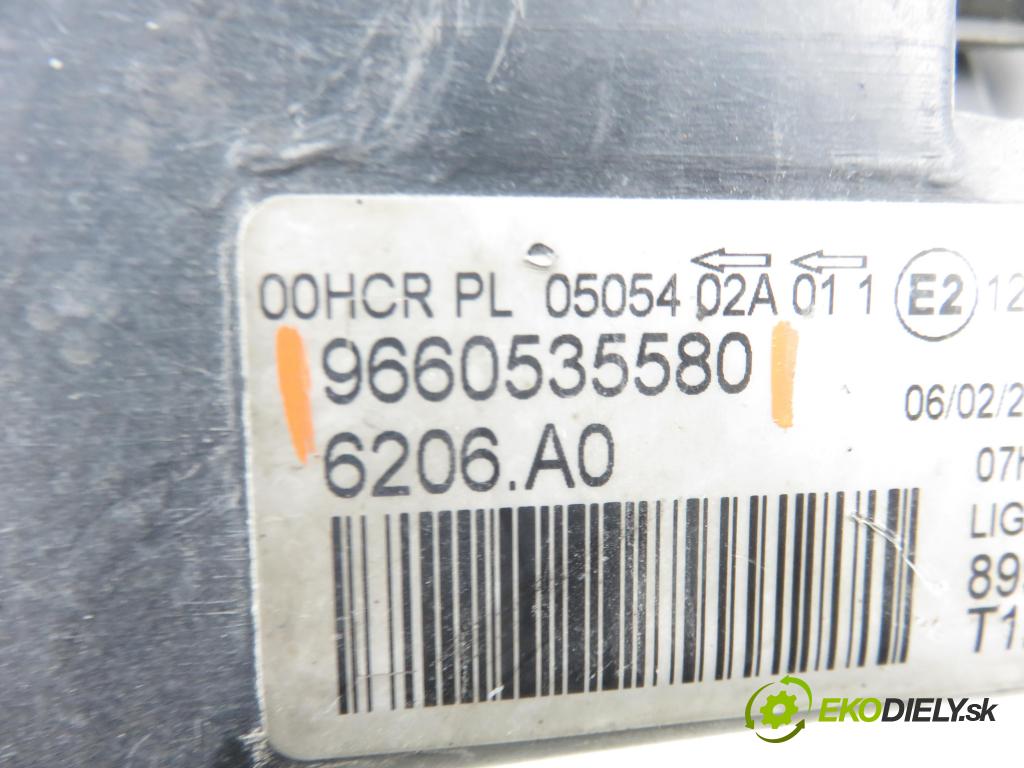 PEUGEOT 206 CC (2D) CABRIO 2006 80,00 1.6 16V - NFU 1587,00 Svetlo PP 9660535580