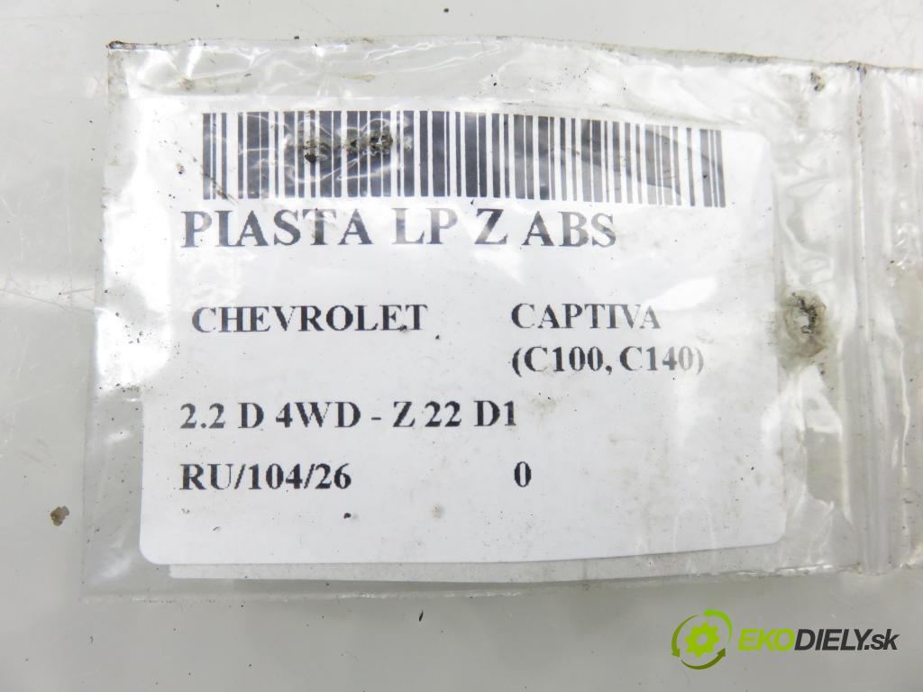 CHEVROLET CAPTIVA (C100, C140) SUV 2011 135,00 2.2 D 4WD 184 - Z 22 D1 2231,00 náboj LP ABS