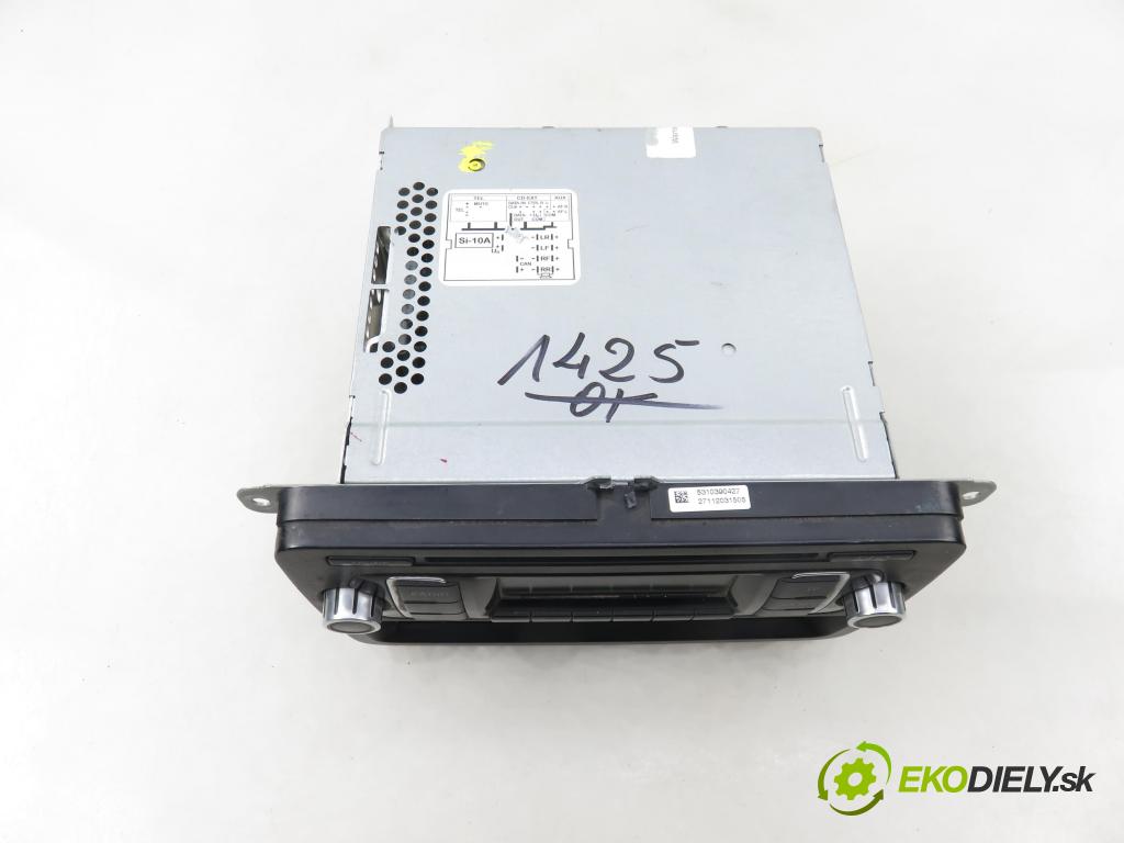 VW TIGUAN (5N_) SUV 2008 103,00 2.0 TDI 4motion - CBAB 1968,00 RADIO CD 7E0035156B
