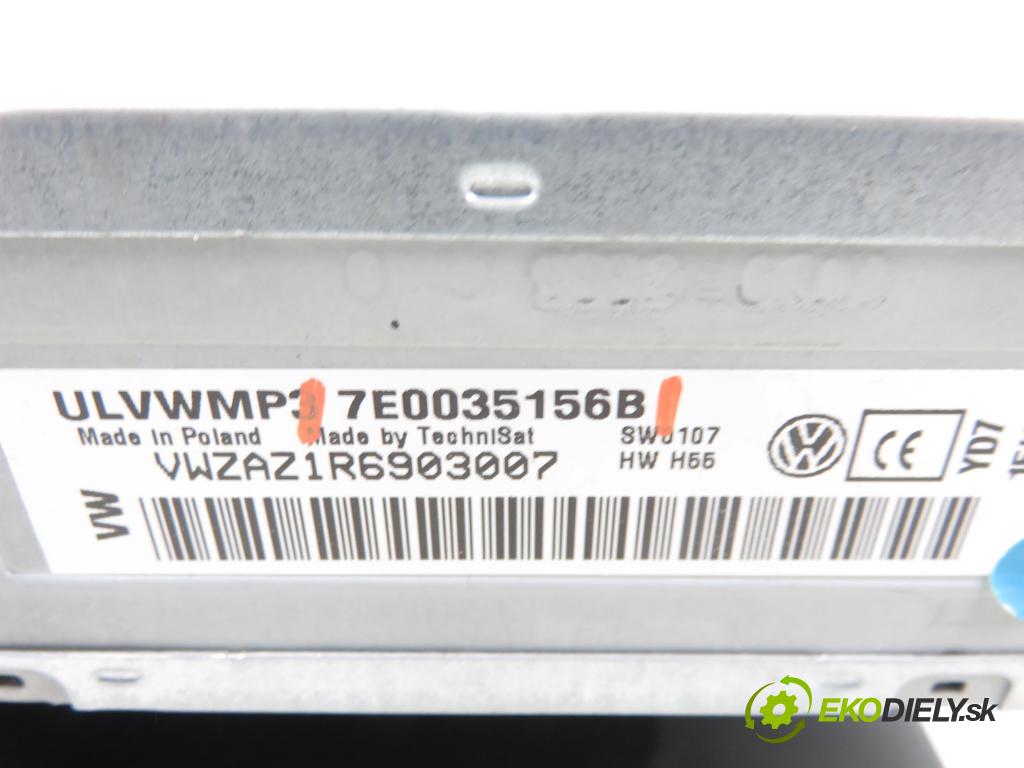 VW TIGUAN (5N_) SUV 2008 103,00 2.0 TDI 4motion - CBAB 1968,00 RADIO CD 7E0035156B