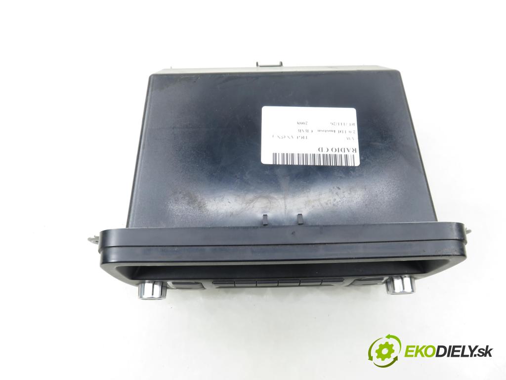 VW TIGUAN (5N_) SUV 2008 103,00 2.0 TDI 4motion - CBAB 1968,00 RADIO CD 7E0035156B