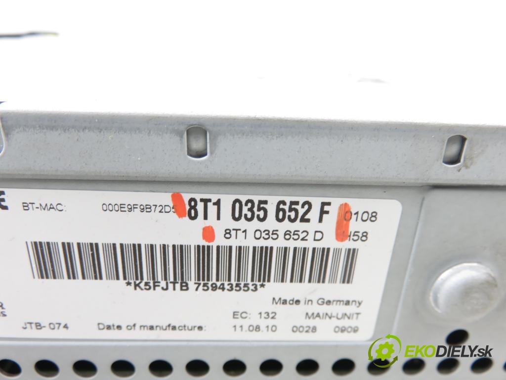 AUDI A4 Avant (8K5, B8) KOMBI 2010 105,00 2.0 TDI - CAGA 1968,00 čítač navigácie 8T1035652F ; 8T1035652D (Elektrosúčasti ostatné)