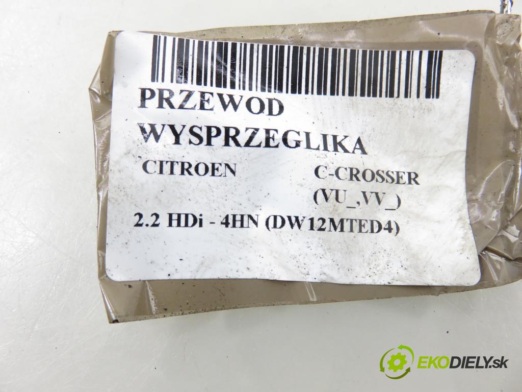CITROEN C-CROSSER (EP_) SUV 2008 115,00 2.2 HDi 160 - 4HN (DW12MTED4) 2179,00 rúrka vypínacieho ložiska 2348A146