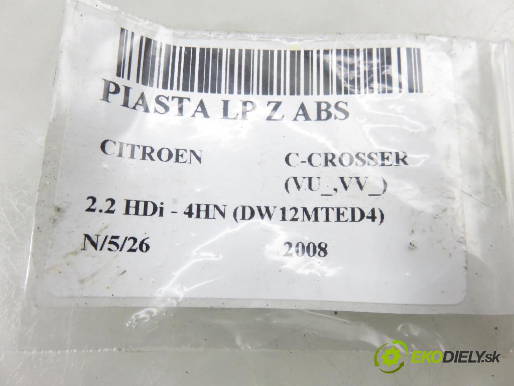 CITROEN C-CROSSER (EP_) SUV 2008 115,00 2.2 HDi 160 - 4HN (DW12MTED4) 2179,00 náboj LP ABS