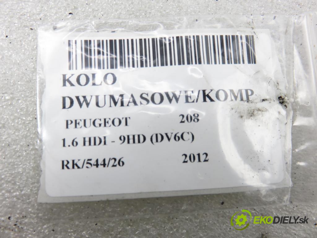 PEUGEOT 208 I (CA_, CC_) HB 2012 84,00 9HD (DV6C) 1560,00 Koleso dvojvrstvové 9675022680 ; 9678013980
