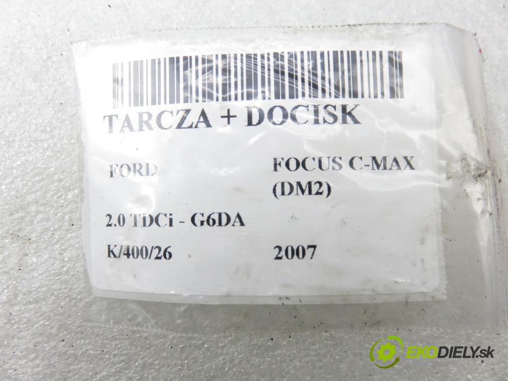 FORD FOCUS C-MAX (DM2) MINIVAN 2007 100,00 2.0 TDCi - G6DA 1997,00 Lamela kotúč + brzdič 124044510 ; 324043010