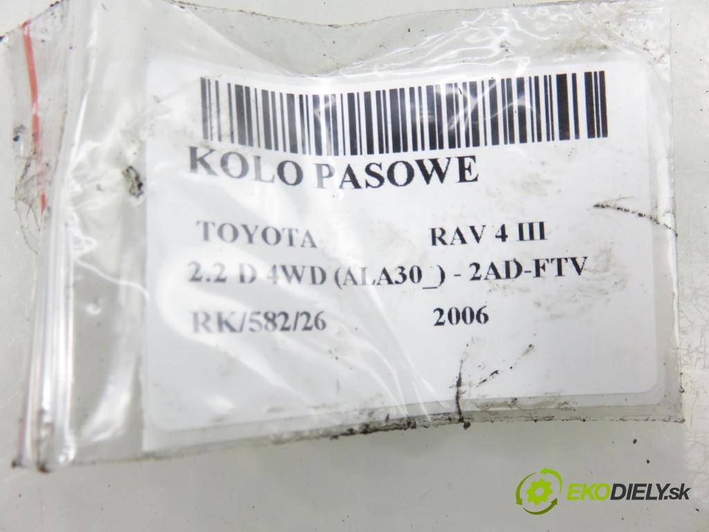TOYOTA RAV 4 III (_A3_) SUV 2006 100,00 2.2 D 4WD (ALA30_) 136 - 2AD-FTV 2231,00 Koleso kolesová Vačkového hriadeľa/kľuky