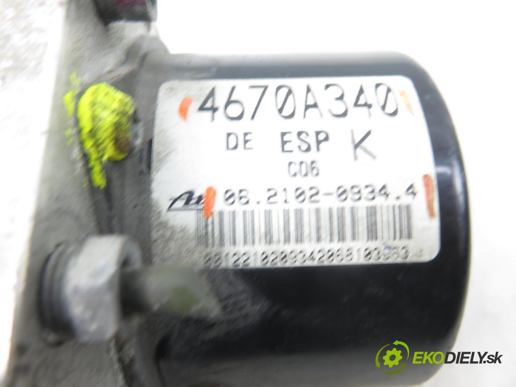 CITROEN C-CROSSER (EP_) SUV 2008 115,00 2.2 HDi 160 - 4HN (DW12MTED4) 2179,00 Pumpa ABS 06210951003 ; 4670A340 ; 06210209344 (Pumpa ABS)