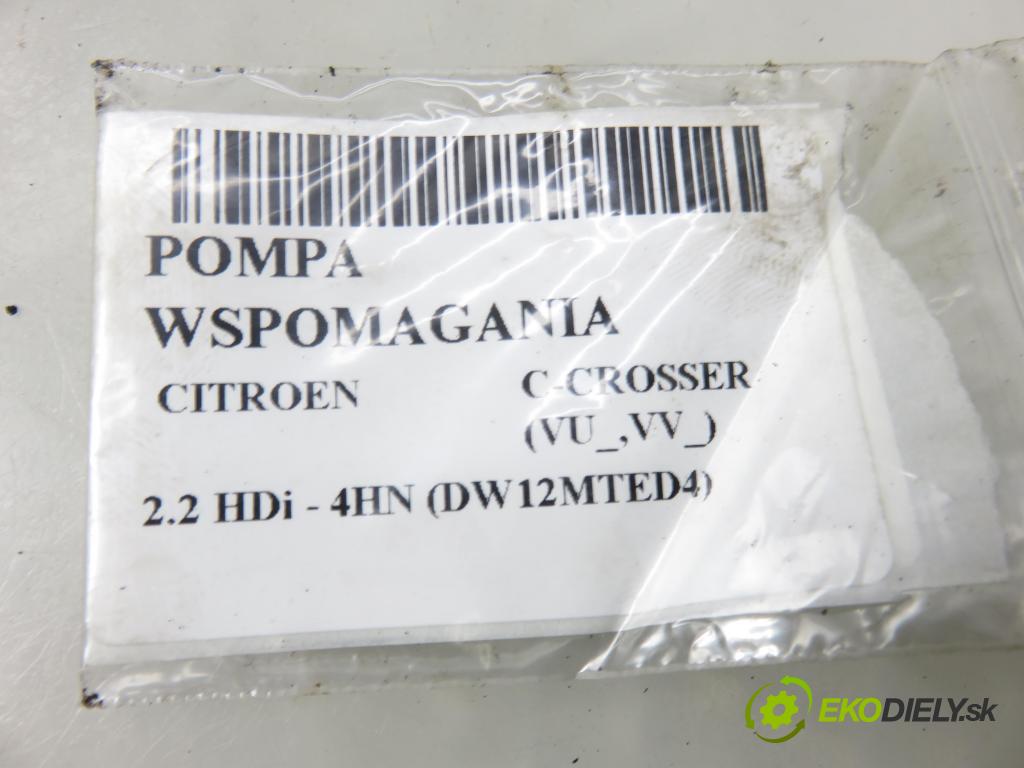 CITROEN C-CROSSER (EP_) SUV 2008 115,00 2.2 HDi 160 - 4HN (DW12MTED4) 2179,00 Pumpa servočerpadlo  (Servočerpadlo)