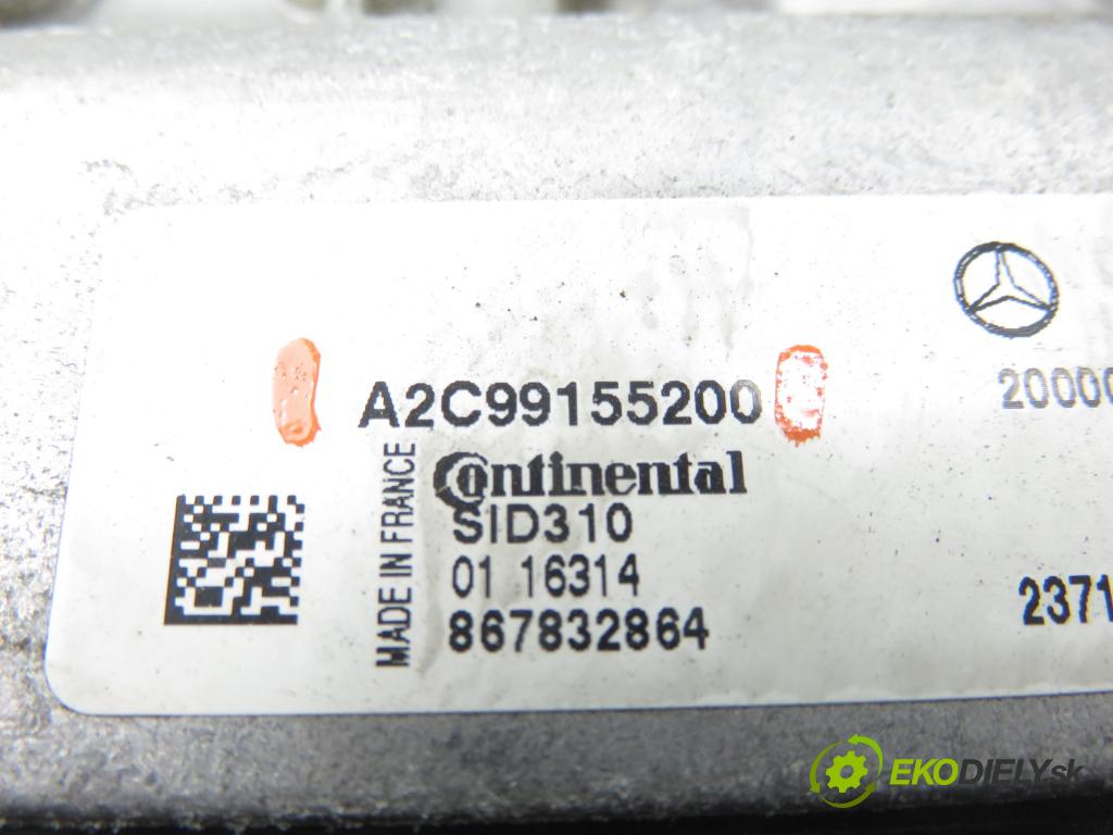 MERCEDES-BENZ KLASA A (W176) HB 2017 66,00 A 160 CDI / d (176.011) 90 - OM 607.951 1461,00 Riadiaca jednotka Motor A6079002300 ; A2C99155200