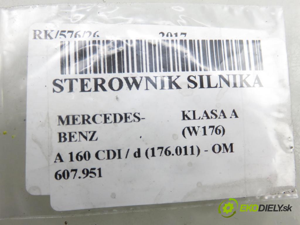 MERCEDES-BENZ KLASA A (W176) HB 2017 66,00 A 160 CDI / d (176.011) 90 - OM 607.951 1461,00 Riadiaca jednotka Motor A6079002300 ; A2C99155200