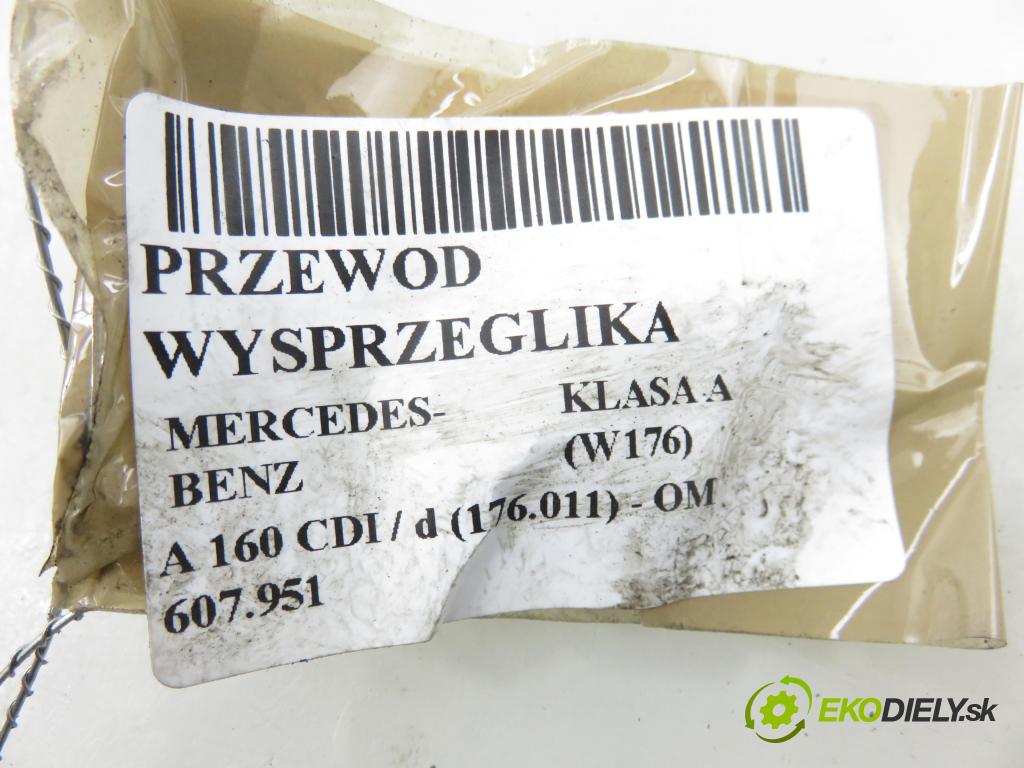 MERCEDES-BENZ KLASA A (W176) HB 2017 66,00 A 160 CDI / d (176.011) 90 - OM 607.951 1461,00 rúrka vypínacieho ložiska A2462900000