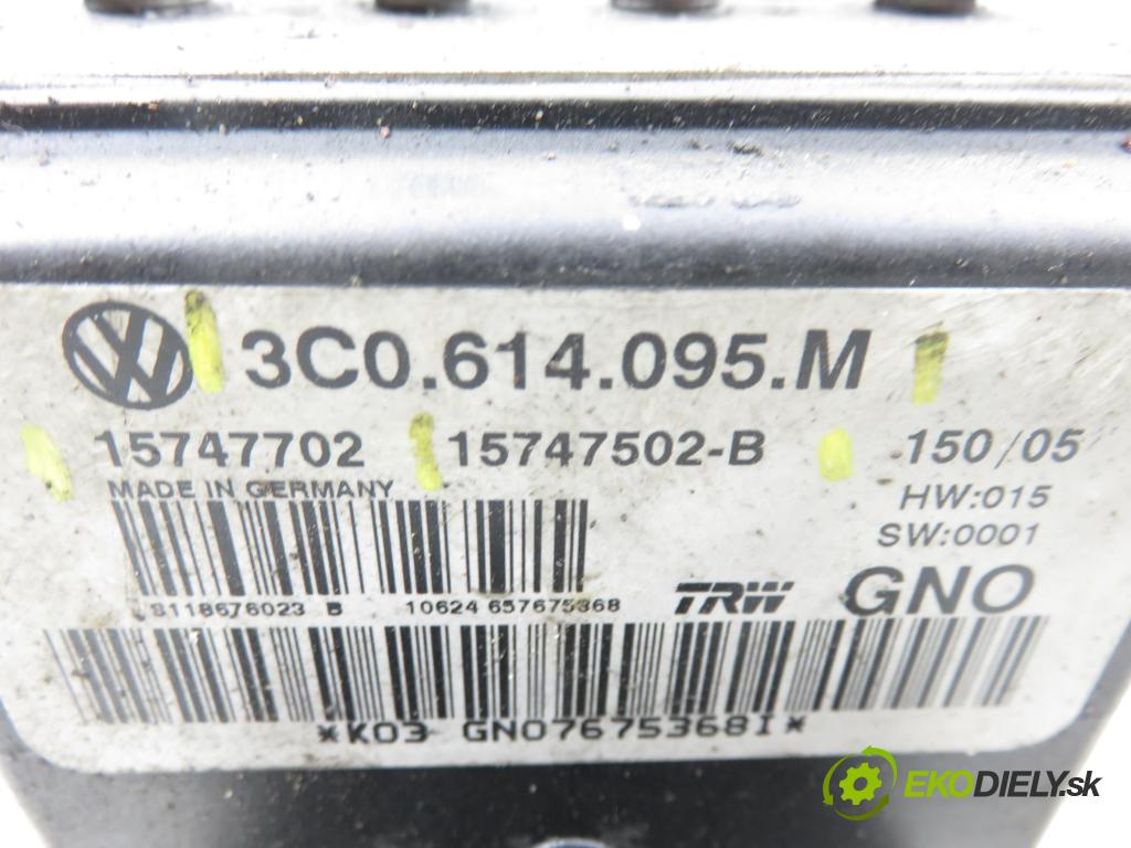 VW PASSAT B6 (3C2) SEDAN 2005 77,00 1.9 TDI PD 105 - BKC 1896,00 Pumpa ABS 3C0614095M ; 15747702 ; 15747502B (Pumpa ABS)