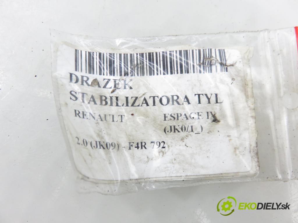 RENAULT ESPACE IV (JK0/1_) MINIVAN 2007 100,00 2.0 (JK09) - F4R 792 1998,00 TYČ: stabilizátora zadné