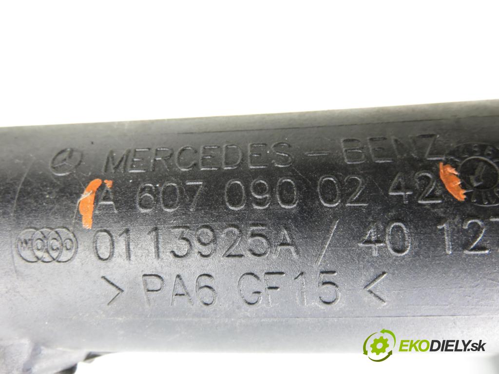MERCEDES-BENZ KLASA A (W176) HB 2017 66,00 A 160 CDI / d (176.011) 90 - OM 607.951 1461,00 Rúra intercoolera turba A6070900242 ; A2465200401