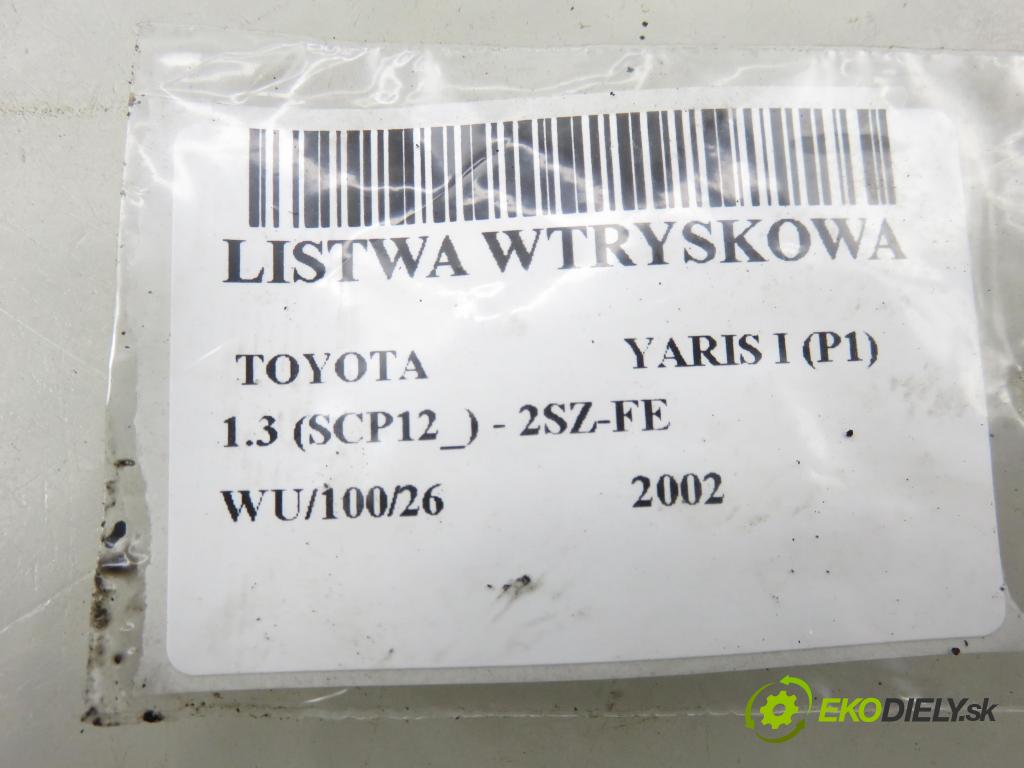 TOYOTA YARIS (_P1_) HB 2002 64,00 1.3 VVTi 87 - 2SZ-FE 1298,00 Lišta vstrekovacia 2325023020 (Vstrekovacia lišta)