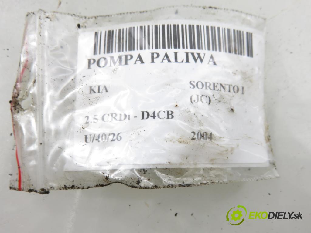 KIA SORENTO I (JC) SUV 2004 103,00 2.5 CRDi 140 - D4CB 2497,00 senzor hladiny paliva