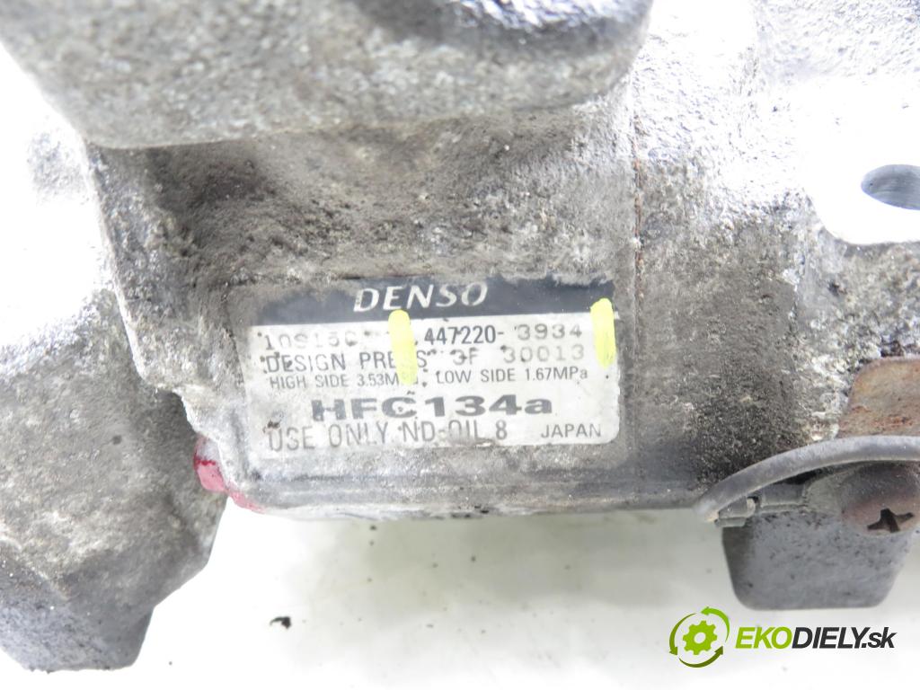 TOYOTA RAV 4 II (_A2_) SUV 2005 110,00 2.0 4WD 150 - 1AZ-FE 1998,00 KOMPRESOR: klimatizácie 4472203934 (Kompresor klimatizácie)