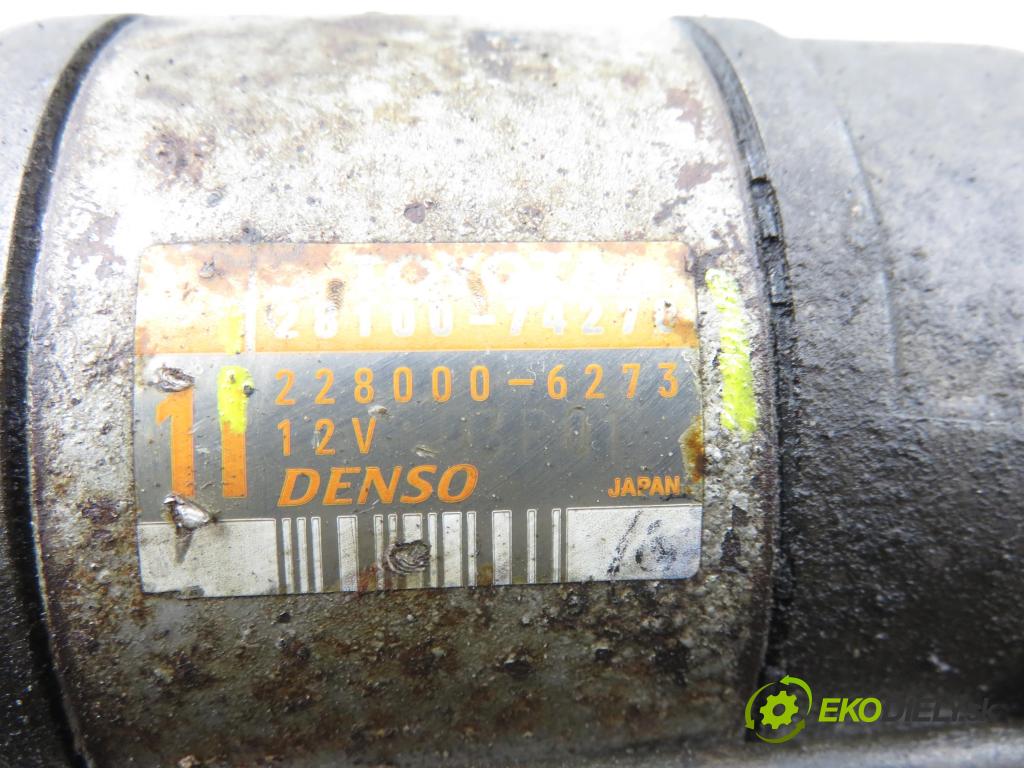 TOYOTA RAV 4 II (_A2_) SUV 2005 110,00 2.0 4WD 150 - 1AZ-FE 1998,00 Štartér 2810074270 ; 2280006273 (Štartér)