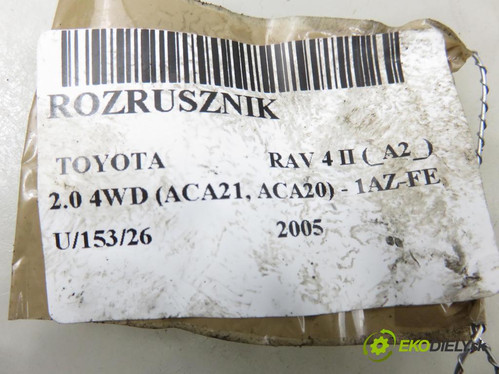 TOYOTA RAV 4 II (_A2_) SUV 2005 110,00 2.0 4WD 150 - 1AZ-FE 1998,00 Štartér 2810074270 ; 2280006273 (Štartér)