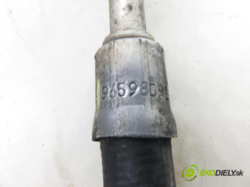 PEUGEOT 206 CC (2D) CABRIO 2006 80,00 1.6 16V - NFU 1587,00 rúrka / Rúra servočerpadlo 9659809380 ; 9659809280