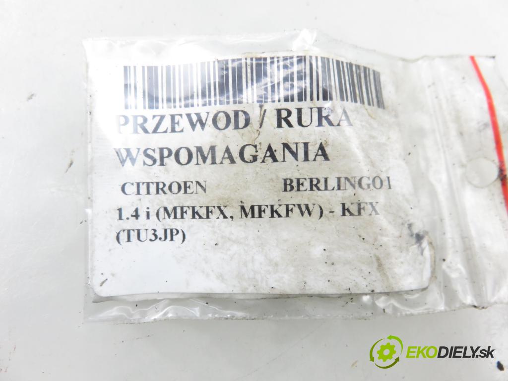 CITROEN BERLINGO / BERLINGO FIRST nadwozie wielkoprzestrzenne (MPV) KOMBIVAN 1998 55,00 1.4 i 75 - KFX 1360,00 rúrka / Rúra servočerpadlo