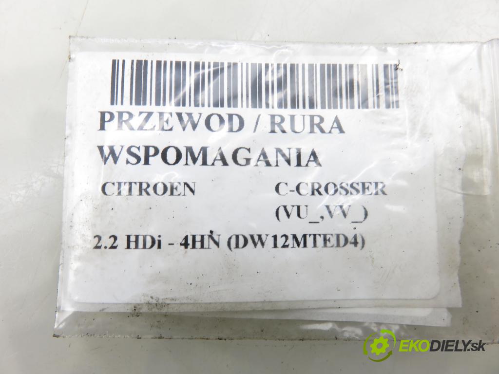 CITROEN C-CROSSER (EP_) SUV 2008 115,00 2.2 HDi 160 - 4HN (DW12MTED4) 2179,00 rúrka / Rúra servočerpadlo