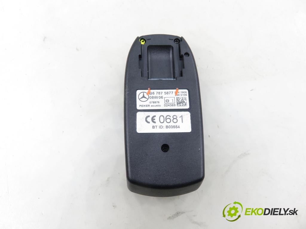 MERCEDES-BENZ KLASA S (W221) SEDAN 2008 200,00 S 350 (221.056, 221.156) - M 272.965 3498,00 MODUL BLUETOOTH B67875877