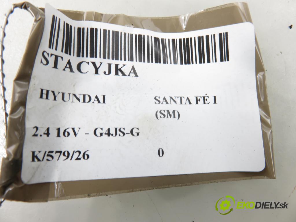 HYUNDAI SANTA FÉ I (SM) SUV 2004 107,00 2.4 16V 146 - G4JS-G 2351,00 spinačka  (Spínacia skrinka)