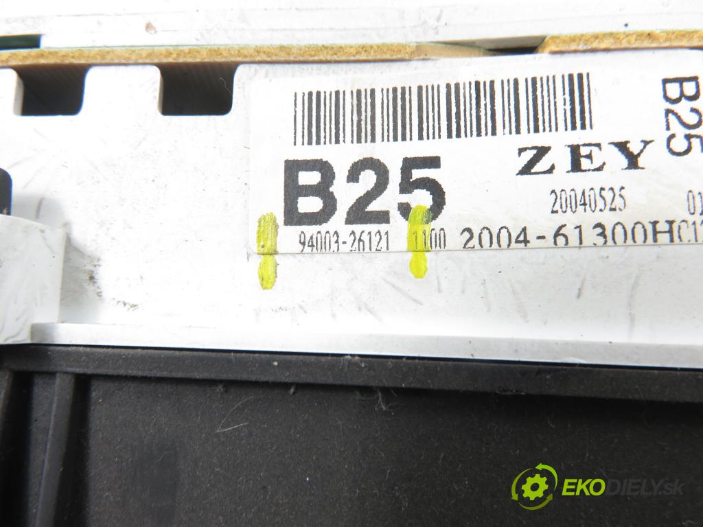 HYUNDAI SANTA FÉ I (SM) SUV 2004 107,00 2.4 16V 146 - G4JS-G 2351,00 Prístrojovka elektrický 9400326121