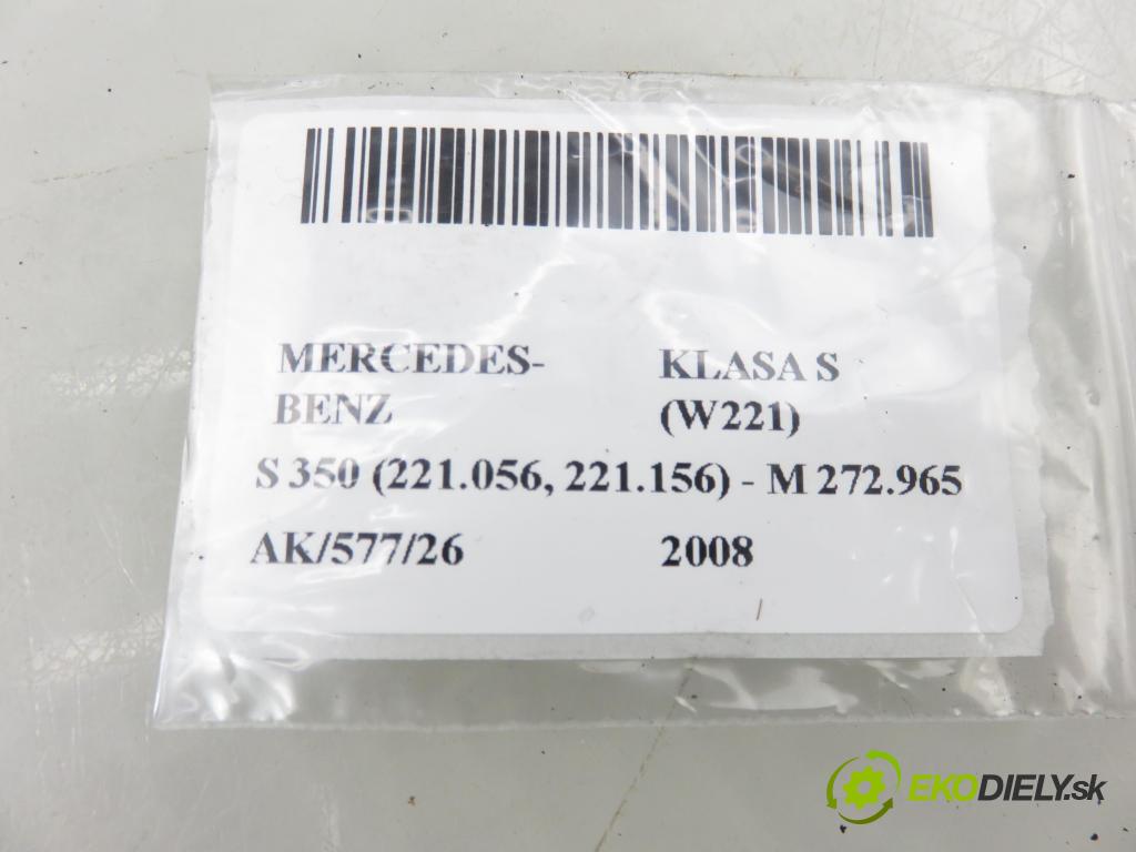 MERCEDES-BENZ KLASA S (W221) SEDAN 2008 200,00 S 350 (221.056, 221.156) - M 272.965 3498,00 rezistor / reostat kúrenia A2218706758