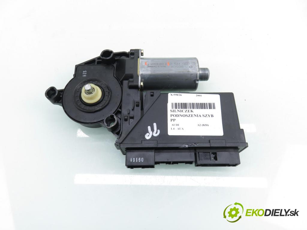 AUDI A2 (8Z0) HB 2001 55,00 1.4 - AUA 1390,00 motorek sťahovaní oken PP 5WK48722BBF ; 0130821765 ; 8Z1959802