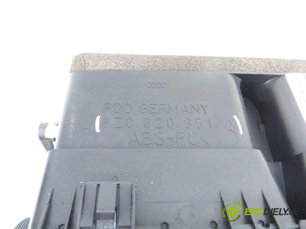 AUDI A2 (8Z0) HB 2001 55,00 1.4 - AUA 1390,00 Mriežky kúrenia CENTRUM: 8Z0820951A