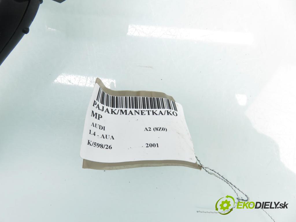 AUDI A2 (8Z0) HB 2001 55,00 1.4 - AUA 1390,00 páčka/prepínač 8L0953513G