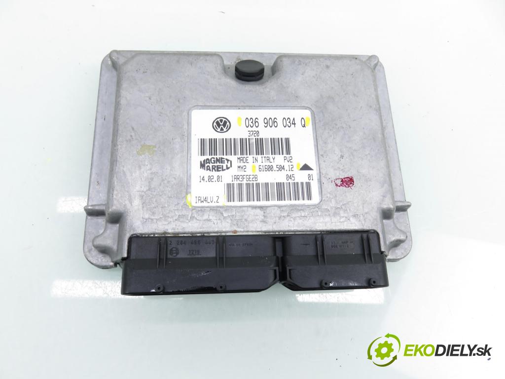 AUDI A2 (8Z0) HB 2001 55,00 1.4 - AUA 1390,00 Riadiaca jednotka Motor 036906034Q ; 6160050412 ; IAW4LVZ