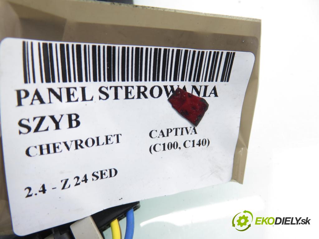 CHEVROLET CAPTIVA (C100, C140) SUV 2012 137,00 2.4 186 - LE9 2384,00 Panel ovládania okien 201003481