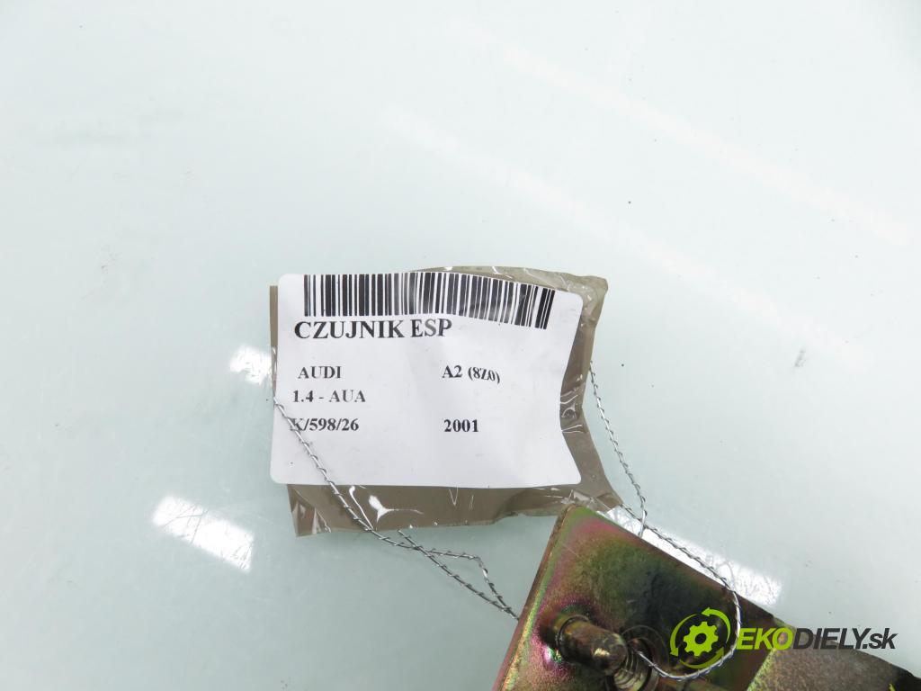 AUDI A2 (8Z0) HB 2001 55,00 1.4 - AUA 1390,00 Snímač ESP 1J0907657A ; 10098000311