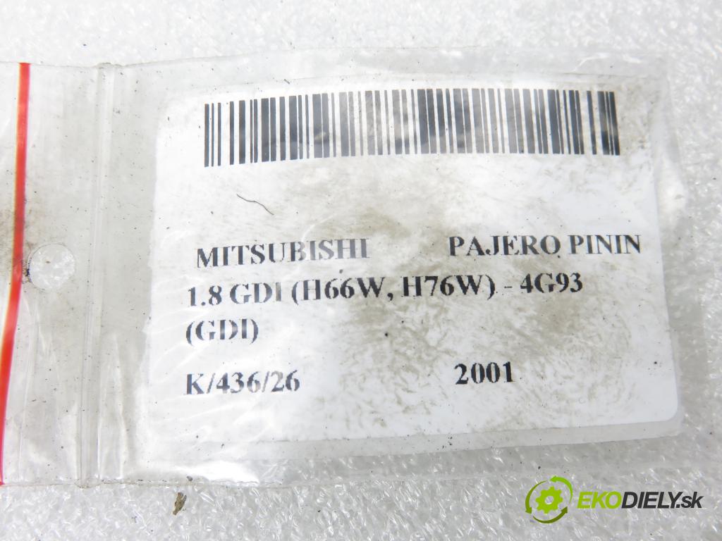 MITSUBISHI PAJERO PININ (H6_W, H7_W) SUV 2001 88,00 1.8 GDI (H66W, H76W) - 4G93 (GDI) 1834,00 Ventilátor chladič vody 4993003120 ; 1680003340