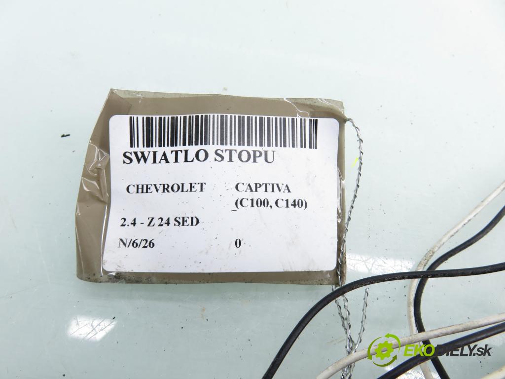 CHEVROLET CAPTIVA (C100, C140) SUV 2012 137,00 2.4 186 - LE9 2384,00 svetlo bŕzd 96626968