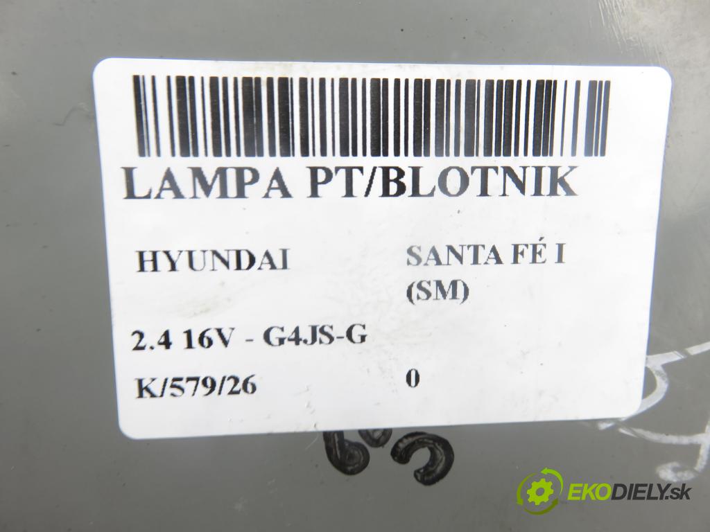 HYUNDAI SANTA FÉ I (SM) SUV 2004 107,00 2.4 16V 146 - G4JS-G 2351,00 Svetlo pravé zadné