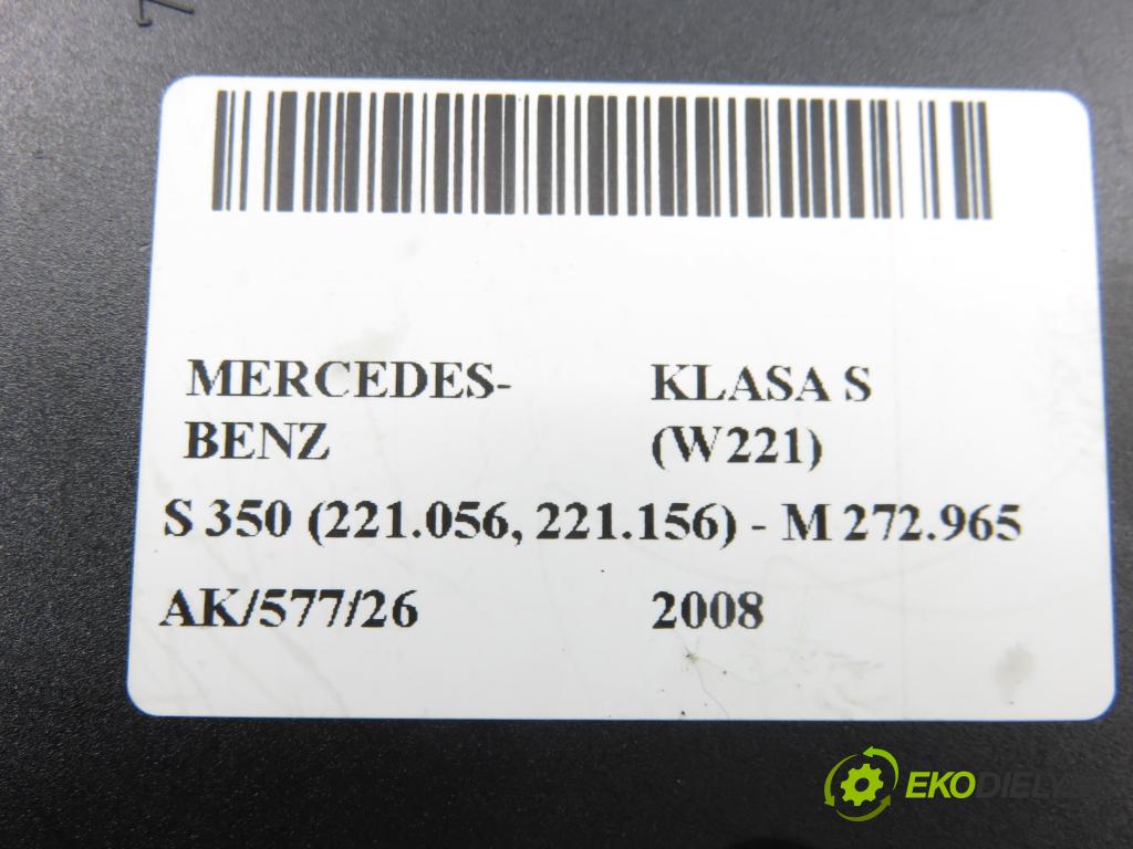 MERCEDES-BENZ KLASA S (W221) SEDAN 2008 200,00 S 350 (221.056, 221.156) - M 272.965 3498,00 MODUL akumulátora A2215400401