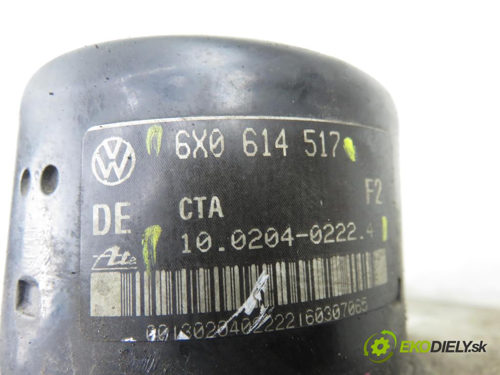 VW NEW BEETLE (9C1, 1C1) HB 2001 66,00 1.9 TDI 90 - ALH 1896,00 Pumpa ABS 6X0614517 ; 1C0907379 ; 10094703073 (Pumpa ABS)