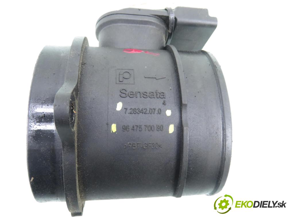 CITROEN C3 I (FC_) HB 2003 66,00 1.4 16V HDi - 8HY (DV4TED4) 1398,00 váha vzduchu vzduchu 728342070 ; 9647570080