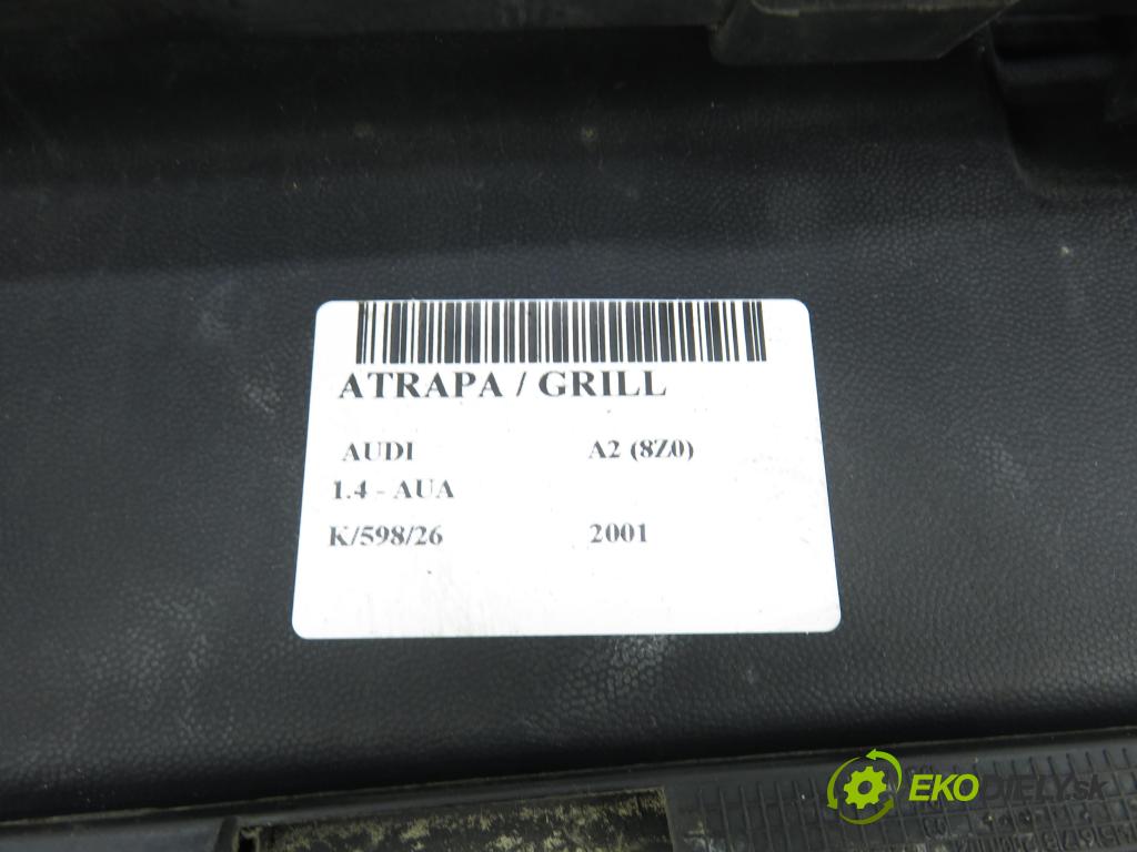 AUDI A2 (8Z0) HB 2001 55,00 1.4 - AUA 1390,00 Mriežka / maska 8Z0853692 ; 8Z0853321