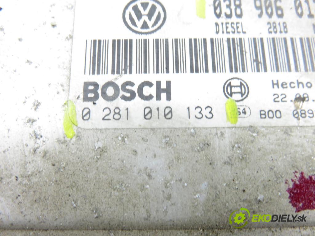 VW NEW BEETLE (9C1, 1C1) HB 2001 66,00 1.9 TDI 90 - ALH 1896,00 řídící jednotka motora 038906012Q ; 0281010133